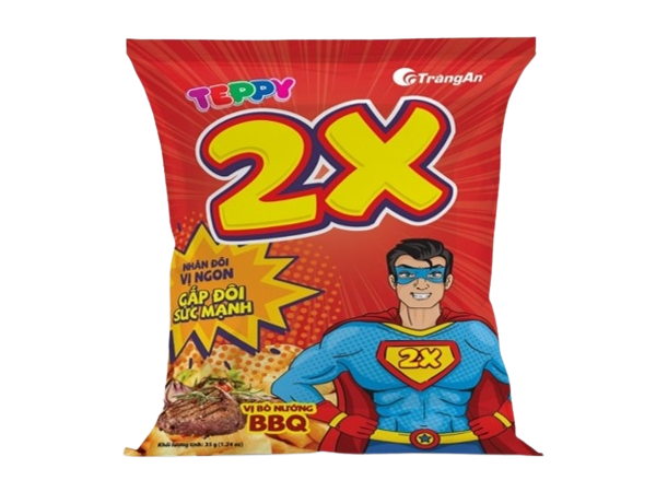 TEPPY 2X - BBQ BEEF SNACK 35G